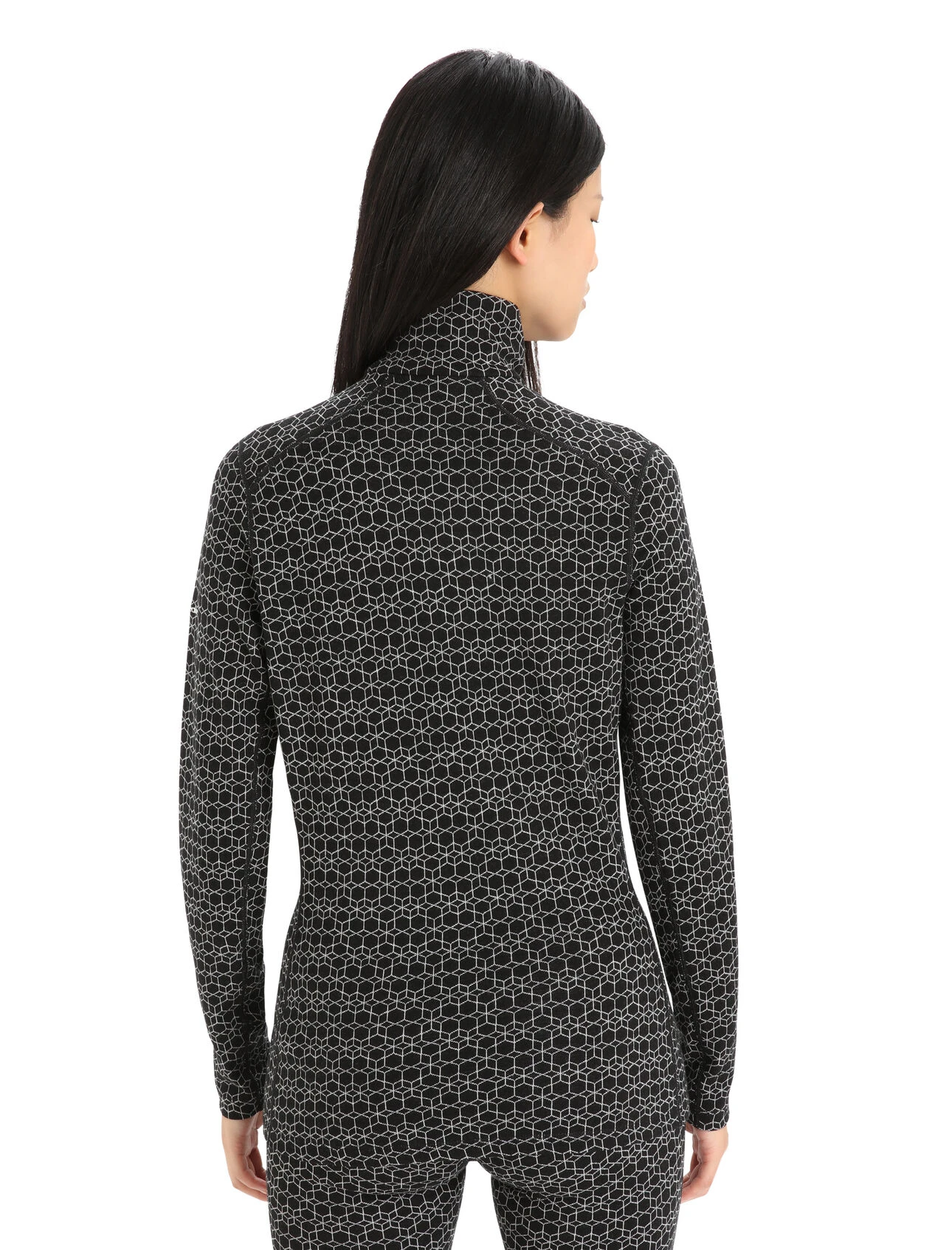 Icebreaker "W 250 Vertex LS Half Zip" - Black 5 Icebreaker "W 250 Vertex LS Half Zip" - Black – Bild 3