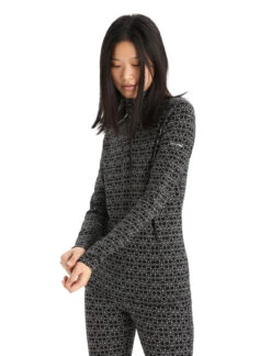 Icebreaker "W 250 Vertex LS Half Zip" - Black 8 Icebreaker "W 250 Vertex LS Half Zip" - Black -Günstiges Alpen Mode Geschäft 0A56I9672 4