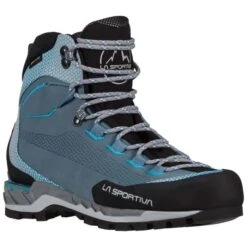 La Sportiva "Trango Tech Leather Woman" - Slate/topaz -Günstiges Alpen Mode Geschäft 21T 903624 06