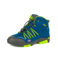 Trollkids "Kids Lofoten Hiker Mid" - Blue/lime 9 Trollkids "Kids Lofoten Hiker Mid" - Blue/lime -Günstiges Alpen Mode Geschäft 256 106 2