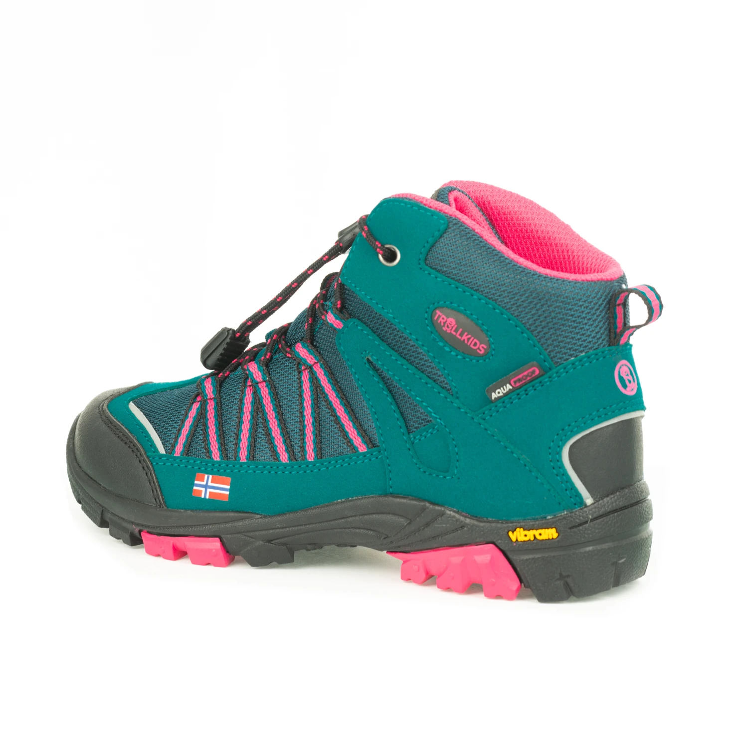 Trollkids "Kids Lofoten Hiker Mid" - Smaragd 5 Trollkids "Kids Lofoten Hiker Mid" - Smaragd – Bild 3