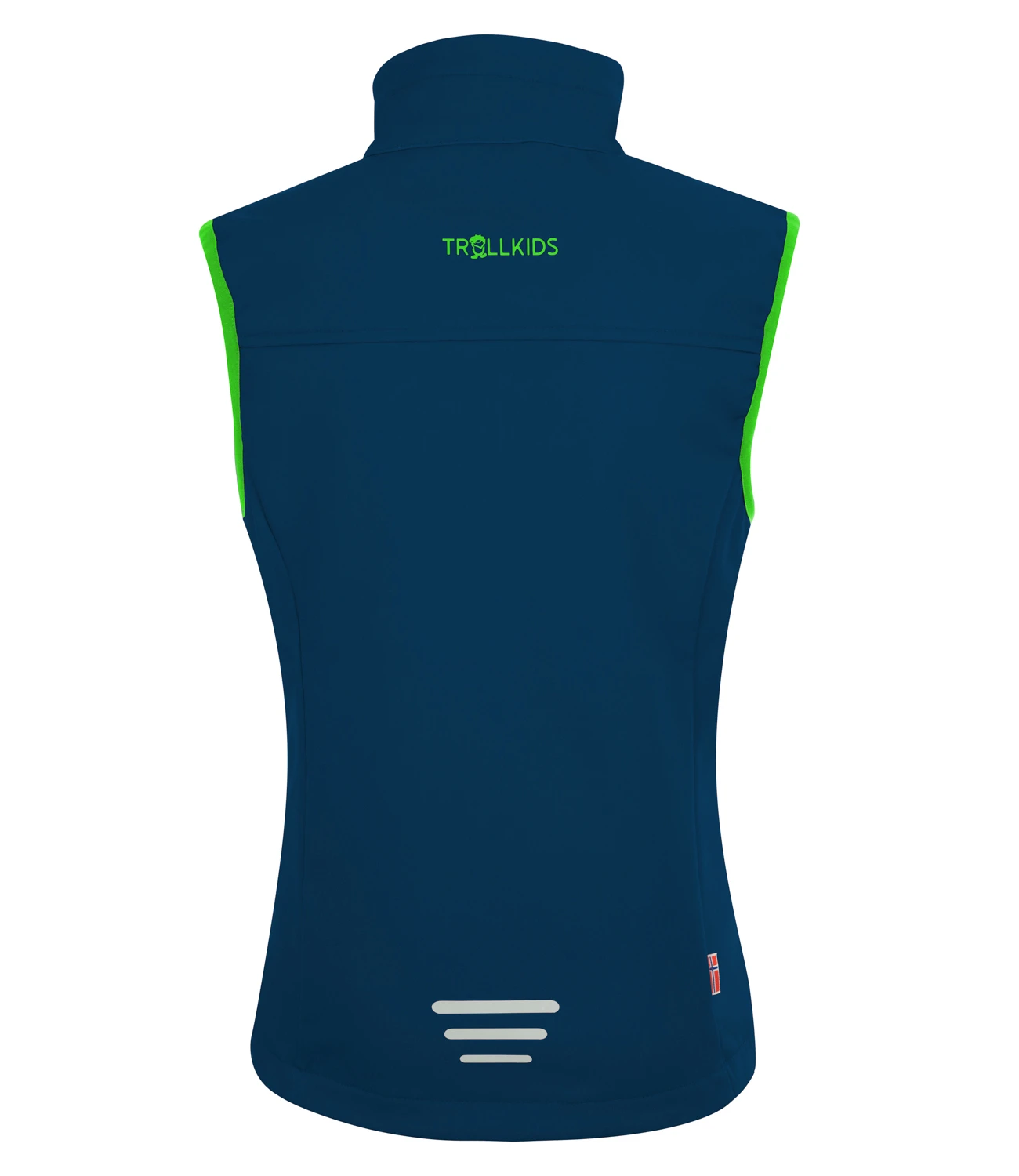 Trollkids "Kids Trollfjord Vest" - Navy/light Green 4 Trollkids "Kids Trollfjord Vest" - Navy/light Green – Bild 2