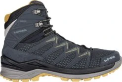 Lowa "Innox Pro GTX Mid" - Stahlblau/senf