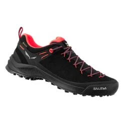 Salewa "WS Wildfire Leather" - Black/fluo Coral