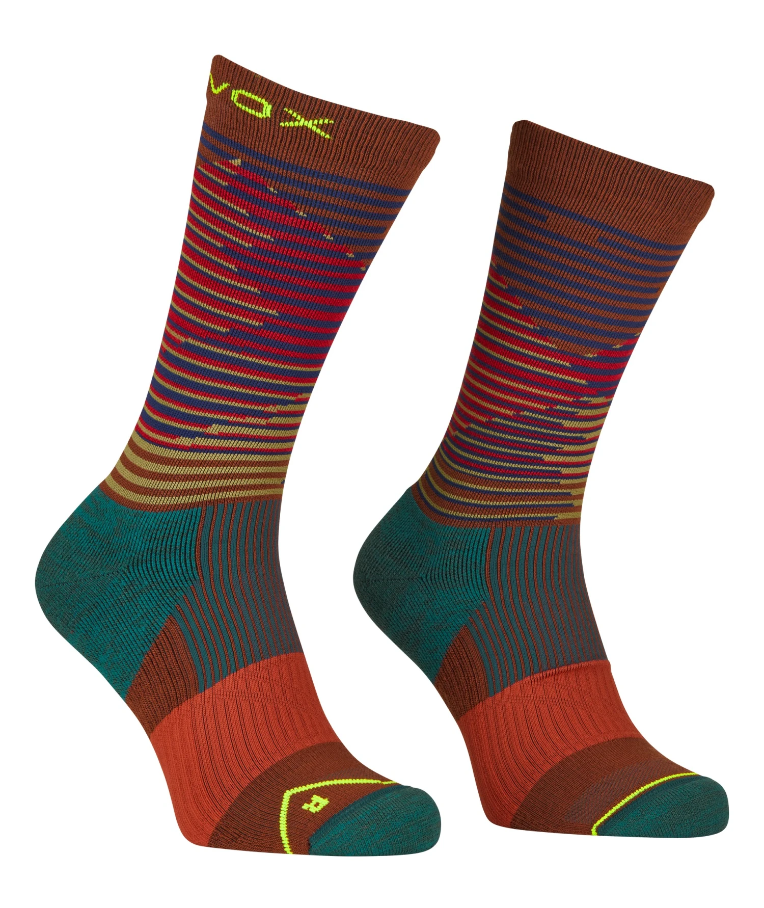 Ortovox "All Mountain Mid Socks M" - Clay Orange 3 Ortovox "All Mountain Mid Socks M" - Clay Orange