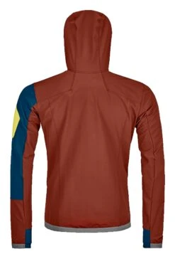 Ortovox "Berrino Hooded Jacket M" - Clay Orange -Günstiges Alpen Mode Geschäft 60377 23201 BERRINO HOODED JACKET M clay orange B 02