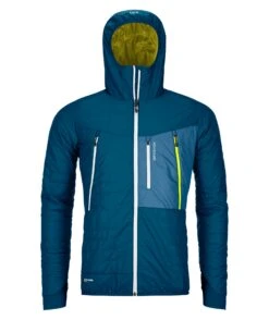 Ortovox "Swisswool Piz Boe Jacket M" - Petrol Blue