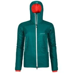 Günstiges Alpen Mode Geschäft 10 Ortovox "Westalpen Swisswool Jkt W" - Pacific Green
