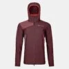 Ortovox "Pala Hooded Jacket W" - Winetasting -Günstiges Alpen Mode Geschäft 62166 34501 PALA HOODED JACKET W winetasting B 01
