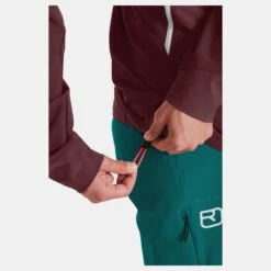 Ortovox "Pala Hooded Jacket W" - Winetasting -Günstiges Alpen Mode Geschäft 62166 PALA HOODED JACKET W D 02