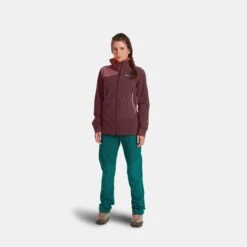 Ortovox "Pala Hooded Jacket W" - Winetasting -Günstiges Alpen Mode Geschäft 62166 PALA HOODED JACKET W M 01