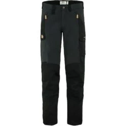 Fjällräven "Abisko Trousers M" - Black -Günstiges Alpen Mode Geschäft 7392158845590 ss18 srqz abisko trousers m 21