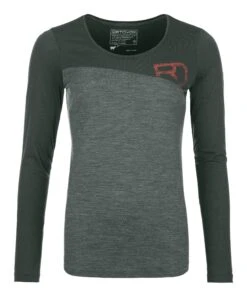 Ortovox "150 Cool Logo LS W" - Green Pine