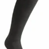 Woolpower "Lite Socks Liner Knee-High" - Black -Günstiges Alpen Mode Geschäft 8481 black
