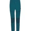 Trollkids "Kids Nordfjord Zip-off Pants" - Teal -Günstiges Alpen Mode Geschäft 852 326