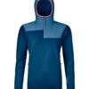 Ortovox "Fleece Plus Anorak W" - Petrol Blue -Günstiges Alpen Mode Geschäft 86966 55901 FLEECE PLUS ANORAK W petrol blue B 01