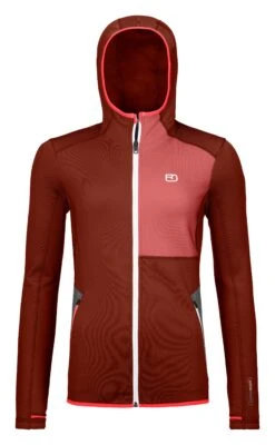 Ortovox "Fleece Hoody W" - Clay Orange
