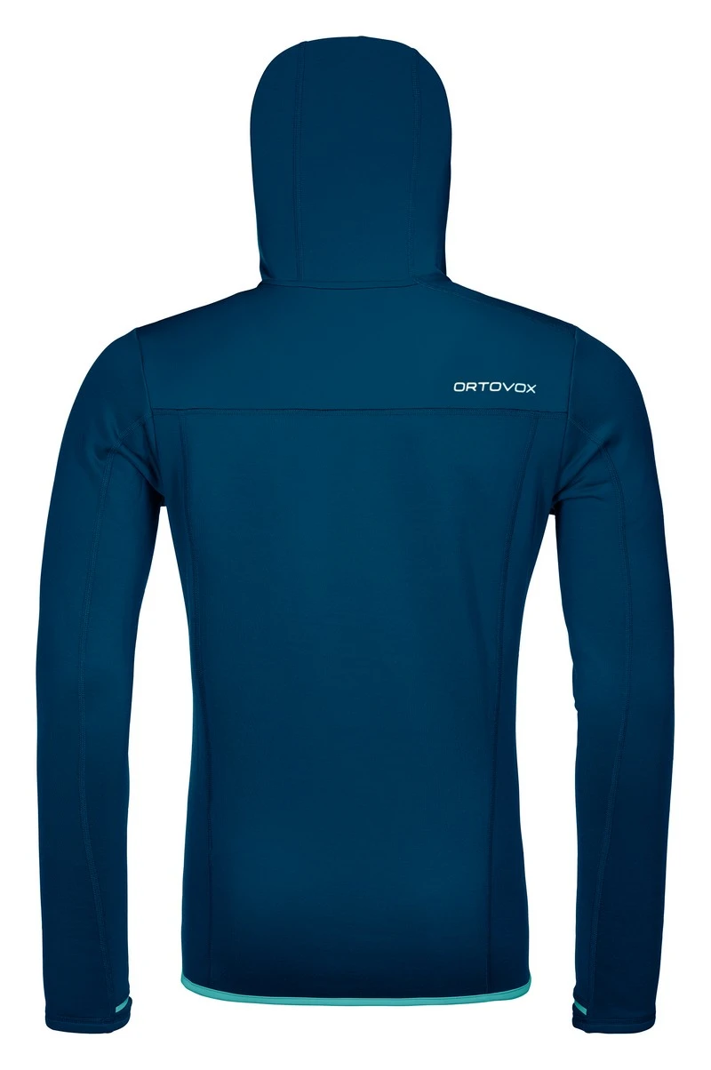 Ortovox "Fleece Hoody M" - Petrol Blue 4 Ortovox "Fleece Hoody M" - Petrol Blue – Bild 2