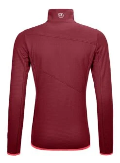 Ortovox "Fleece Grid Jacket W" - Dark Blood 10 Ortovox "Fleece Grid Jacket W" - Dark Blood -Günstiges Alpen Mode Geschäft 87202 32901 FLEECE GRID JACKET W 87196 d1