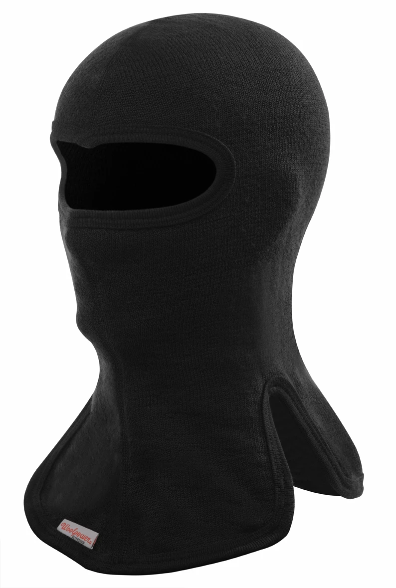 Woolpower "400 Balaclava" - Black 3 Woolpower "400 Balaclava" - Black