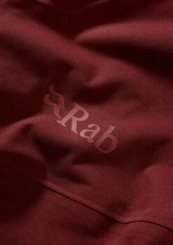 Rab "Kinetic 2.0 Jacket" - Oxblood Red -Günstiges Alpen Mode Geschäft CAMPAIGN QWG 74 OR KINETIC 2 OXBLOOD RED DETAIL 05