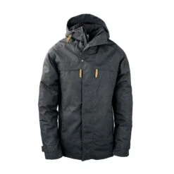 Steinkauz Outdoorjacke "Windfang" - Anthrazit