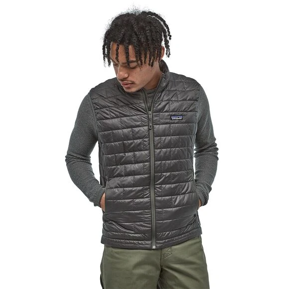 Patagonia "Ms Nano Puff Vst" - Forge Grey 4 Patagonia "Ms Nano Puff Vst" - Forge Grey – Bild 2