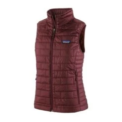 Patagonia "W's Nano Puff Vest" - Dark Ruby -Günstiges Alpen Mode Geschäft POS WBF21 84247 DARU
