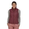 Patagonia "W's Nano Puff Vest" - Dark Ruby -Günstiges Alpen Mode Geschäft POS WBF21 84247 DARU MH1