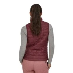 Patagonia "W's Nano Puff Vest" - Dark Ruby -Günstiges Alpen Mode Geschäft POS WBF21 84247 DARU MH2