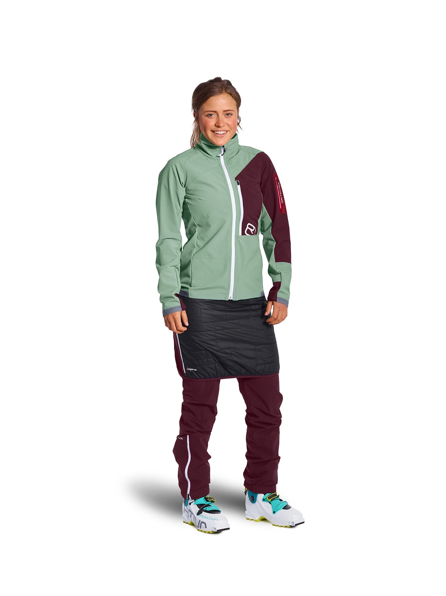 Ortovox "Swisswool Piz Boe Skirt W" - Black Raven 5 Ortovox "Swisswool Piz Boe Skirt W" - Black Raven – Bild 3