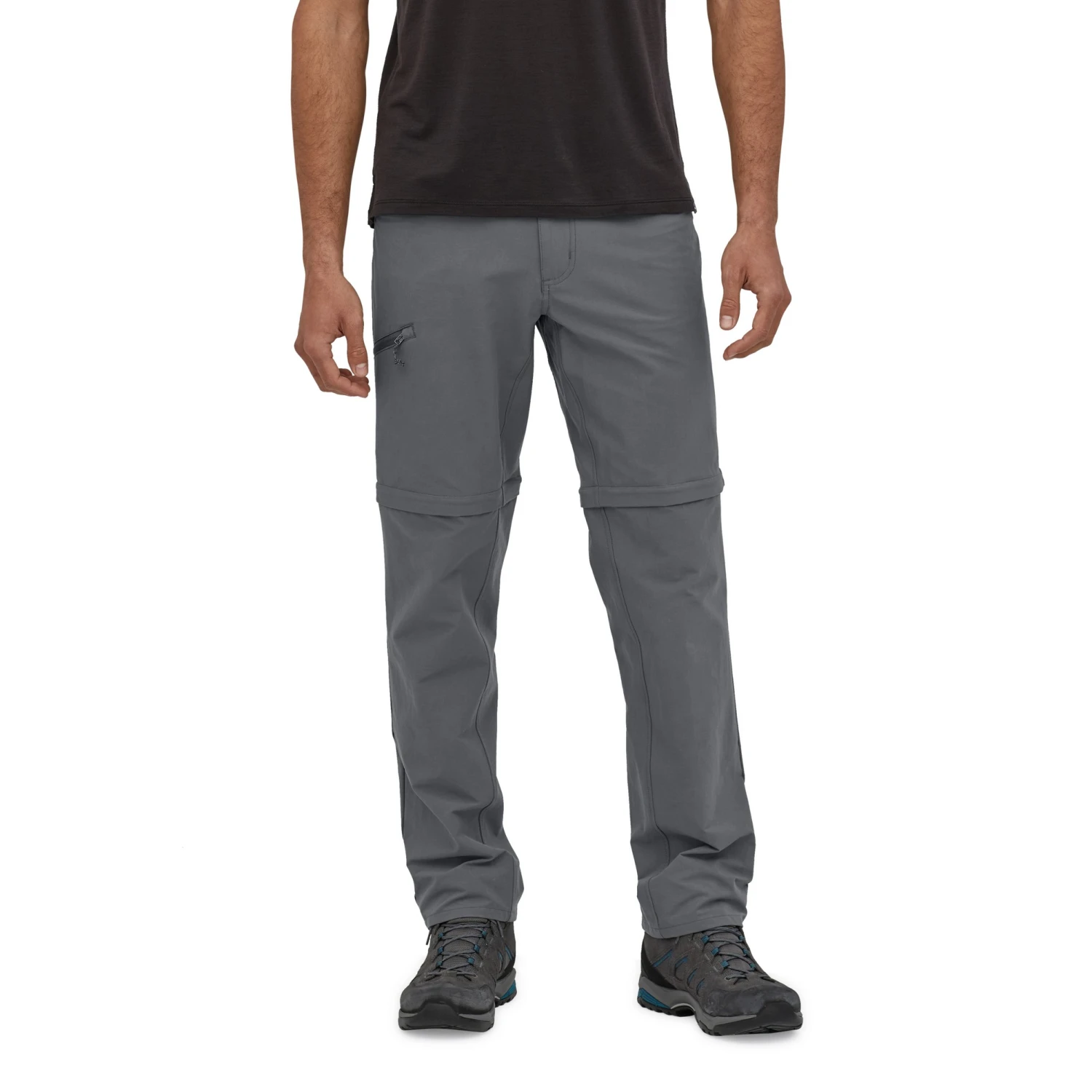 Patagonia "Ms Quandary Convertible Pants" - Forge Grey 4 Patagonia "Ms Quandary Convertible Pants" - Forge Grey – Bild 2
