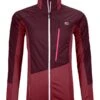 Ortovox "Westalpen Hybrid Jkt W" - Winetasting -Günstiges Alpen Mode Geschäft WESTALPEN SWISSWOOL HYBRID JKT W 63008 dark blood MidRes