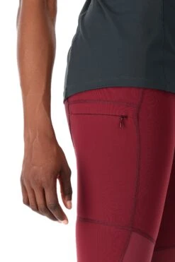 Rab "Horizon Tights Wmns" - Deep Heather 21 Rab "Horizon Tights Wmns" - Deep Heather -Günstiges Alpen Mode Geschäft Womens Horizon Tights DeepHeather QFV 09 DEH DETAIL1 on model
