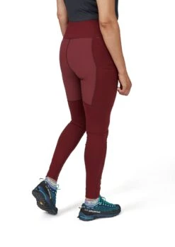 Rab "Horizon Tights Wmns" - Deep Heather 22 Rab "Horizon Tights Wmns" - Deep Heather -Günstiges Alpen Mode Geschäft Womens Horizon Tights DeepHeather QFV 09 DEH Model Back 02