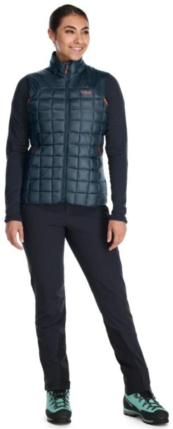 Rab "Mythic Vest Wmns" - Orion 13 Rab "Mythic Vest Wmns" - Orion -Günstiges Alpen Mode Geschäft Womens Mythic Vest OrionBlue QDB 58 ORB DETAIL6