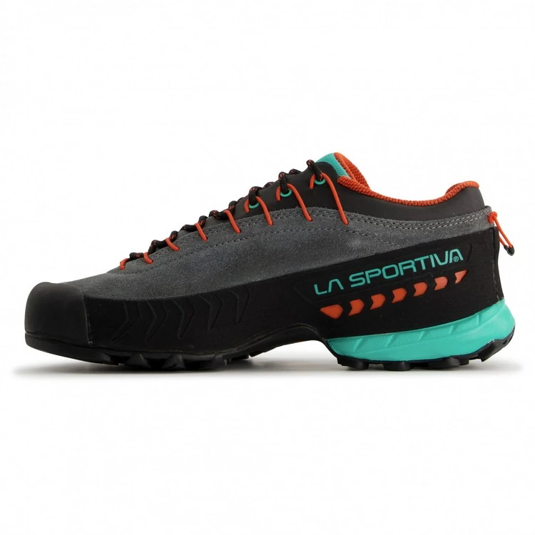 X La Sportiva "TX 4 Wmn" - Carbon/aqua 4 X La Sportiva "TX 4 Wmn" - Carbon/aqua – Bild 2