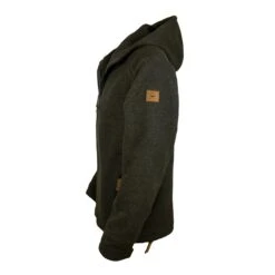 Steinkauz Lodenfleecejacke "Kapuzenhuber" - Schwarz -Günstiges Alpen Mode Geschäft sk kapuzenhuber schwarz 3