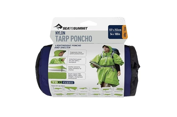 X Sea To Summit "70D Tarp Poncho" - Blau 4 X Sea To Summit "70D Tarp Poncho" - Blau – Bild 2