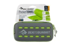 Sea To Summit" Pocket Towel" - Lime 10 Sea To Summit" Pocket Towel" - Lime -Günstiges Alpen Mode Geschäft sts pockettowel large lime 1