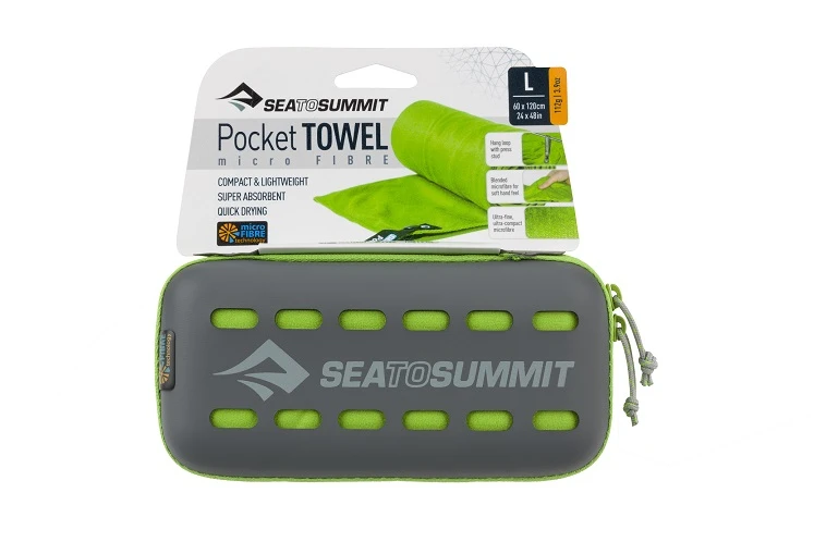 Sea To Summit" Pocket Towel" - Lime 5 Sea To Summit" Pocket Towel" - Lime – Bild 3
