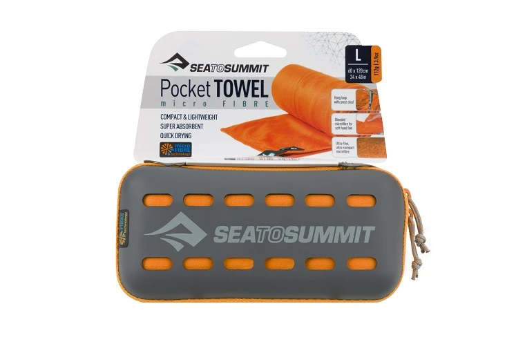 Sea To Summit "Pocket Towel" - Orange 5 Sea To Summit "Pocket Towel" - Orange – Bild 3