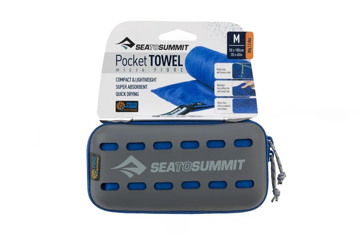 Sea To Summit "Pocket Towel" - Cobalt 4 Sea To Summit "Pocket Towel" - Cobalt – Bild 2