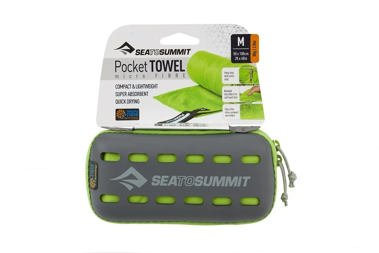 Sea To Summit" Pocket Towel" - Lime 4 Sea To Summit" Pocket Towel" - Lime – Bild 2