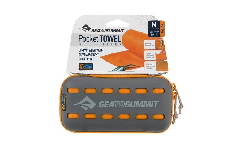 Sea To Summit "Pocket Towel" - Orange 4 Sea To Summit "Pocket Towel" - Orange – Bild 2