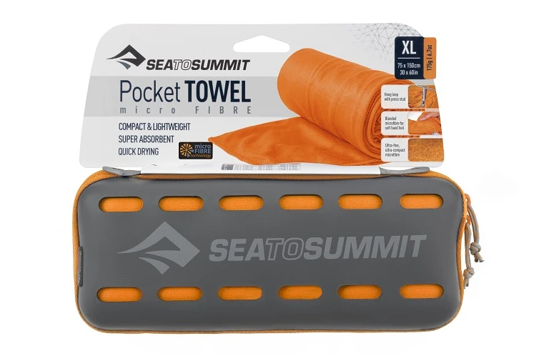 Sea To Summit "Pocket Towel" - Orange 6 Sea To Summit "Pocket Towel" - Orange – Bild 4
