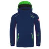 Trollkids "Kids Holmenkollen Snow Jacket" - Navy/green -Günstiges Alpen Mode Geschäft trollkids holmenkollen navygreen2