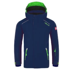 Trollkids "Kids Holmenkollen Snow Jacket" - Navy/green